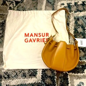 Mansur Gavriel Lillium Bag Pebbled Cowhide Leather **BRAND NEW w/Dustbag+Tag**